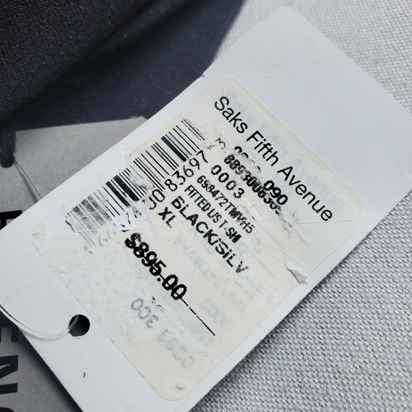 NWT$895 BALENCIAGA Fashion Institute Fitted Long Sleeve T-Shirt Top Sz XL - Picture 8 of 16